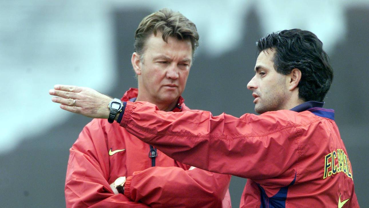 Louis van Gaal ist auf seinen ehemaligen Assistenten José Mourinho sauer