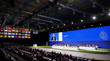 Auf dem 68. FIFA-Kongress in Moskau wurde die WM 2026 an die USA, Kanada und Mexiko vergeben