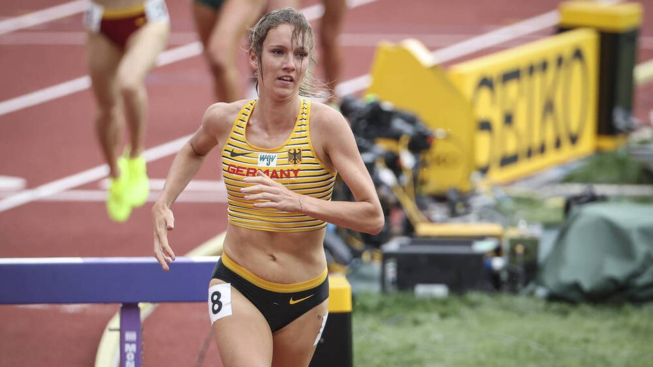 Lea Meyer stürzte bei der WM unglücklich. 