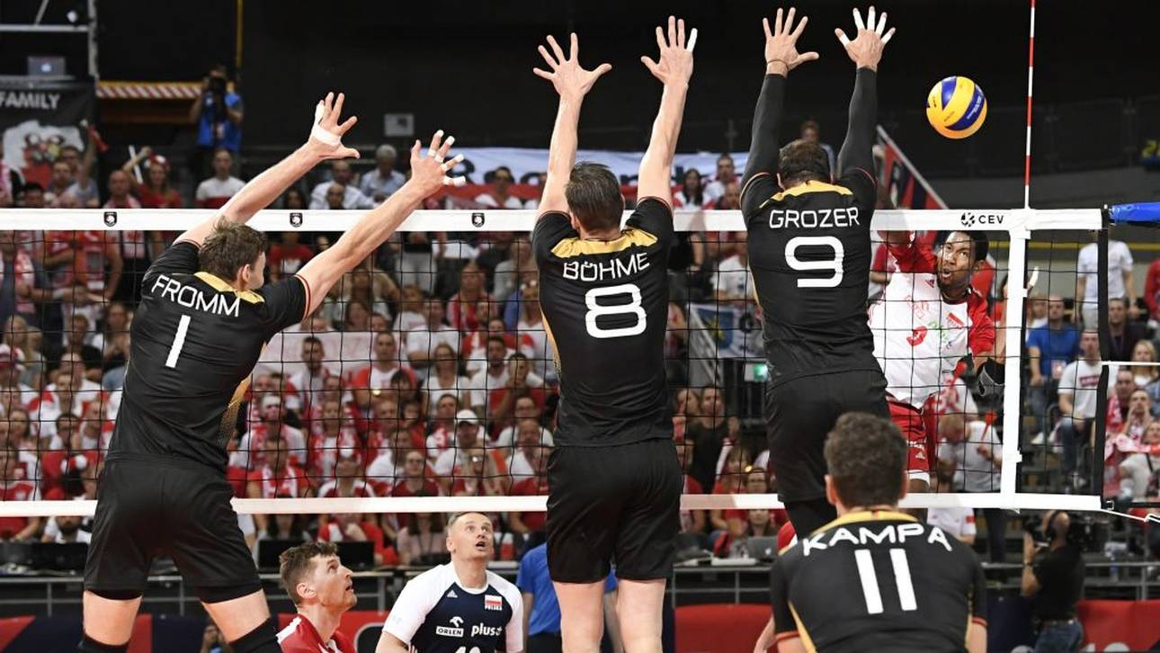 Volleyballer treffen auf Slowenien