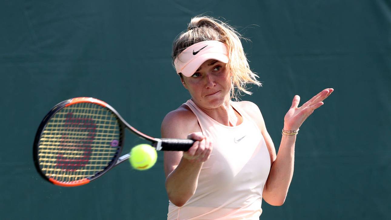 Svitolina nach Sieg über Halep weiter