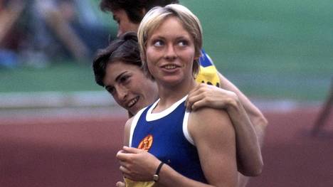 Annelie Ehrhardt gewann 1972 Olympia-Gold über 100 Meter Hürden