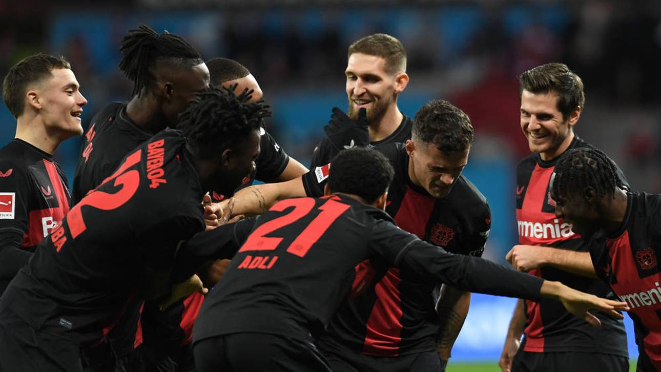 Granit Xhaka jubelt gegen Mainz