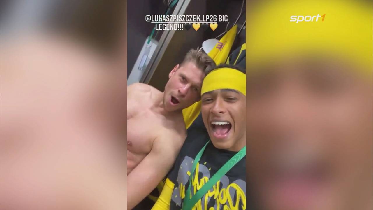 DFB-Pokal: BVB-Stars feiern Titel mit Selfies und Kabinenparty