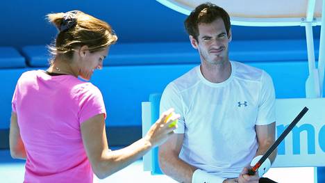 Amelie Mauresmo stellt Olympiasieger Andy Murray in Melbourne aufs Finale der Australian Open ein