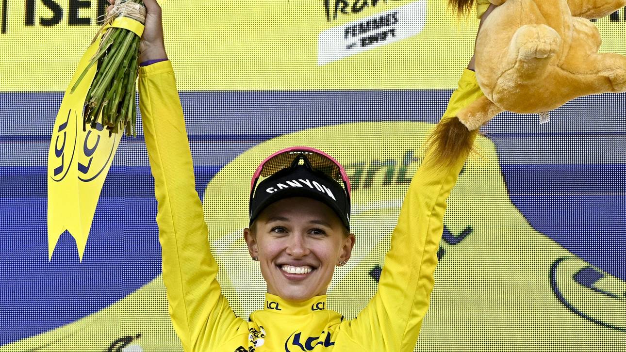 Attacke am Ventoux! Neue Frau in Gelb