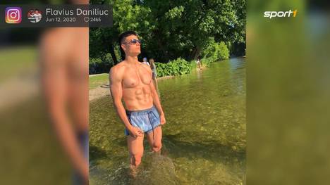 Flavius Daniliuc hat einen Traumkörper zu bieten, um den ihn viele Sportler beneiden dürften. Selbst Cristiano Ronaldo dürfte da ins Staunen kommen.