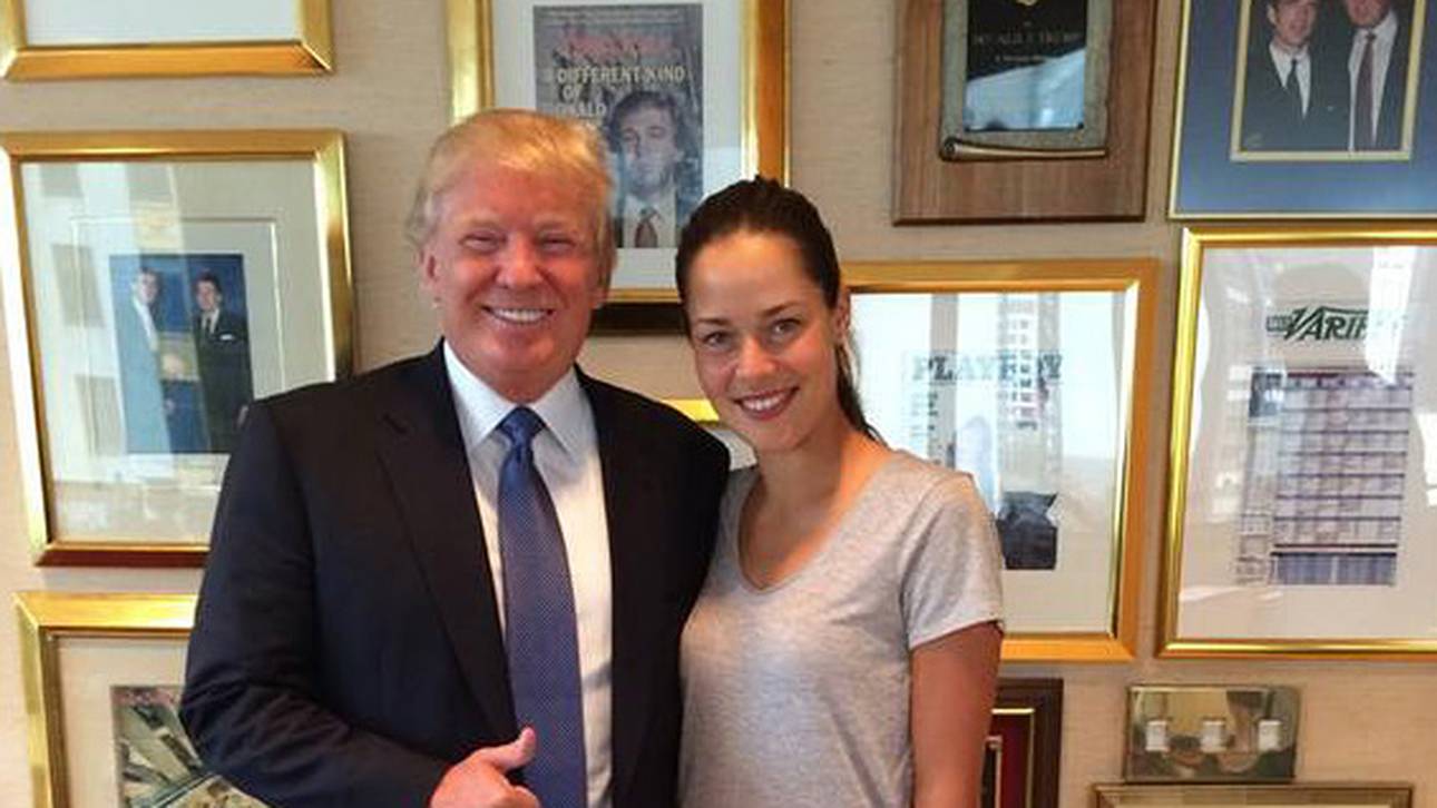 Was Trump über Ana Ivanovic sagt