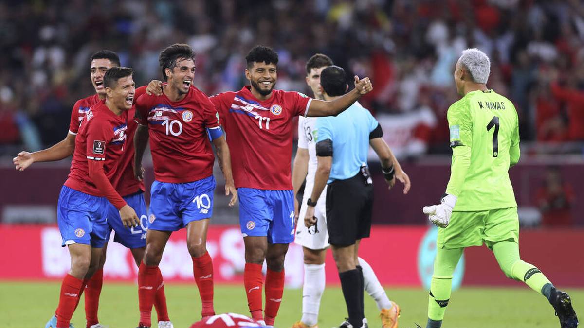 Rotes Heimtrikot von Costa Rica