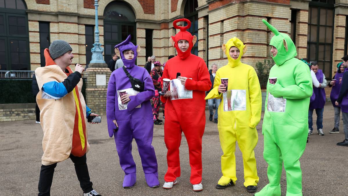 Auch die Teletubbies lieben Darts!