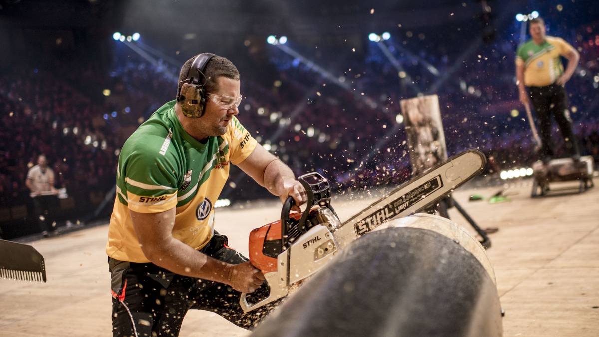 MITCH ARGENT: Der 24-jährige aus Blackbutt in der Nähe von Brisbane ist der jüngste Athlet im Wettbewerb, hat aber viel Erfahrung: Er begann im Alter von zwölf Jahren mit dem Holzfäller-Sport. Bisher waren seine größten Erfolge der Gewinn der Team-Weltmeisterschaften 2015 und 2016 