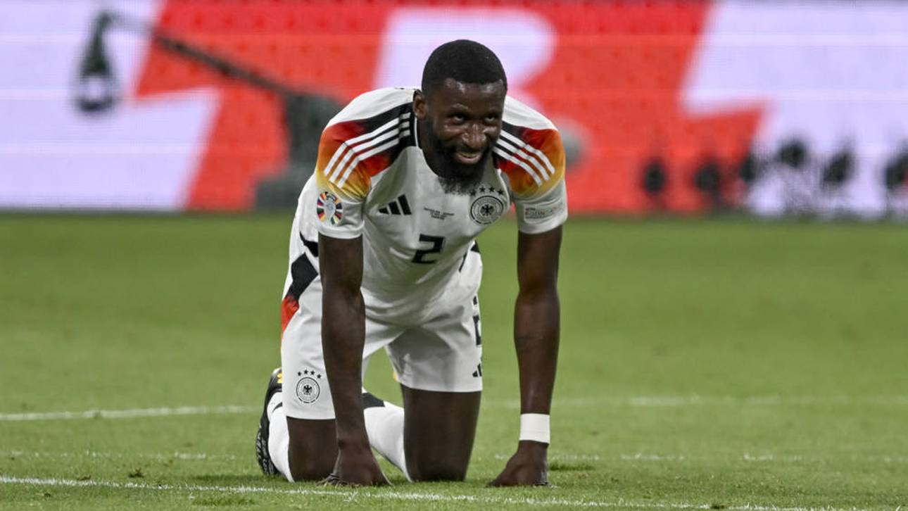 Antonio Rüdiger droht für das EM-Achtelfinale auszufallen