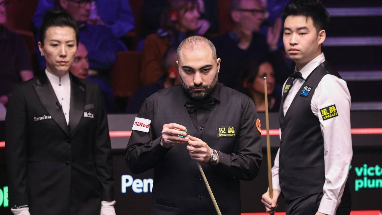 Snooker-WM: Iraner trifft auf Trump