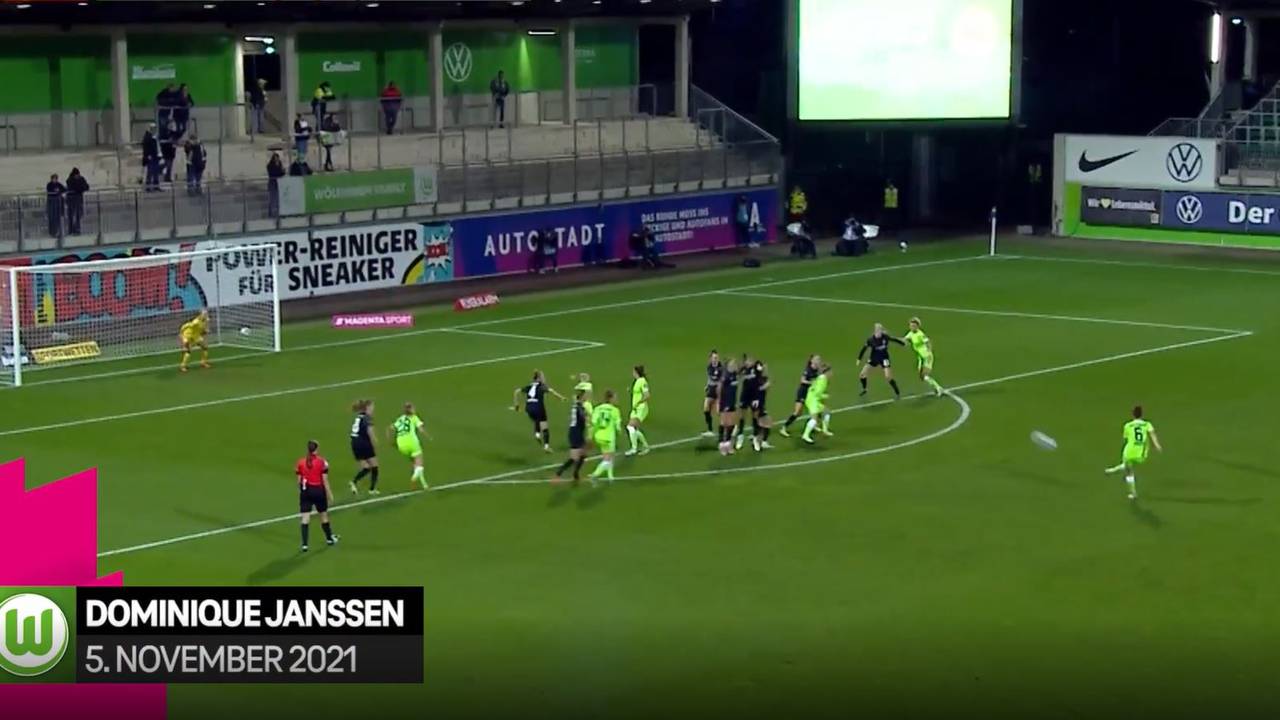 Die besten Szenen der Frauen Fußball Bundesliga im Jahr 2021