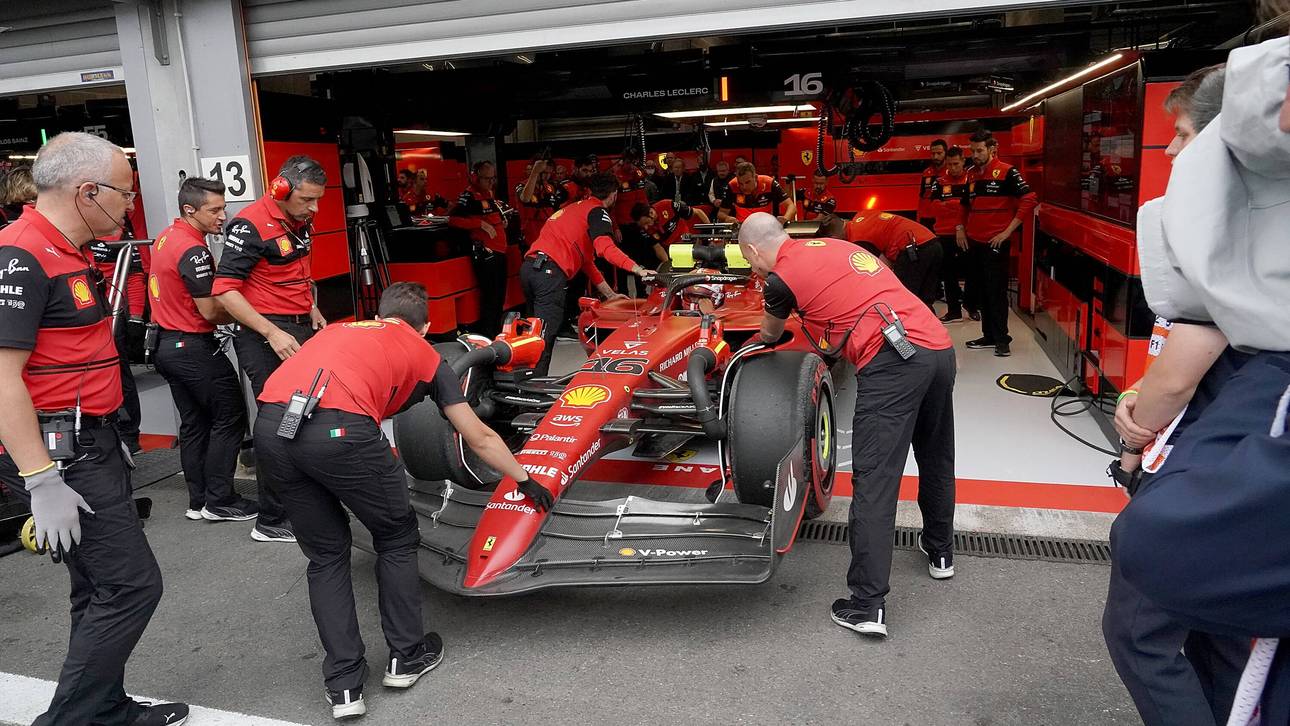 Ferrari montiert Leclerc falsche Reifen