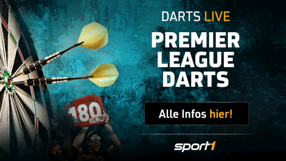 Darts Premier League heute mit Wright, Price LIVE im TV, Stream, Ticker bei SPORT1