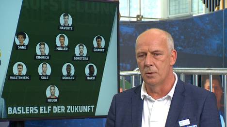Mario Basler präsentiert im EM Doppelpass seine DFB-Elf der Zukunft. Auch Niklas Süle ist als Stammkraft mit dabei, allerdings nur, wenn er sich laut Basler mehr auf den Fußball konzentriert.