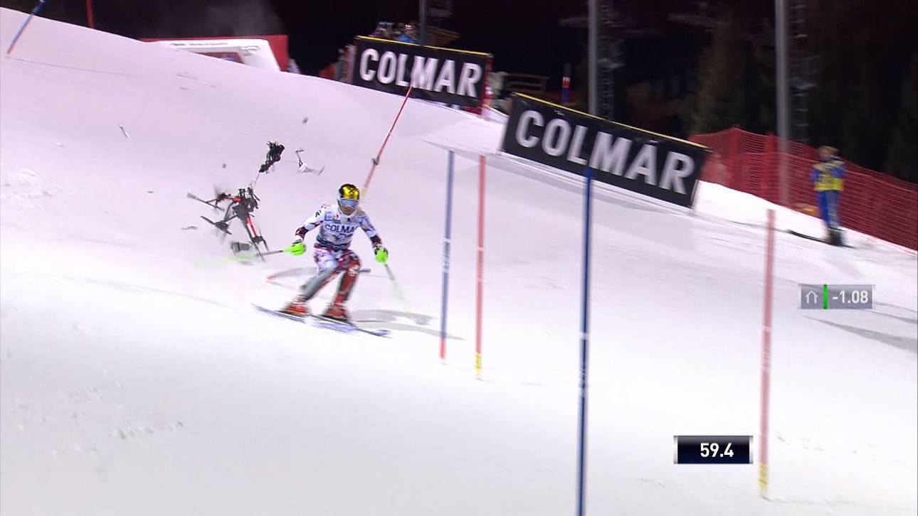 Hirscher fast von Drohne getroffen