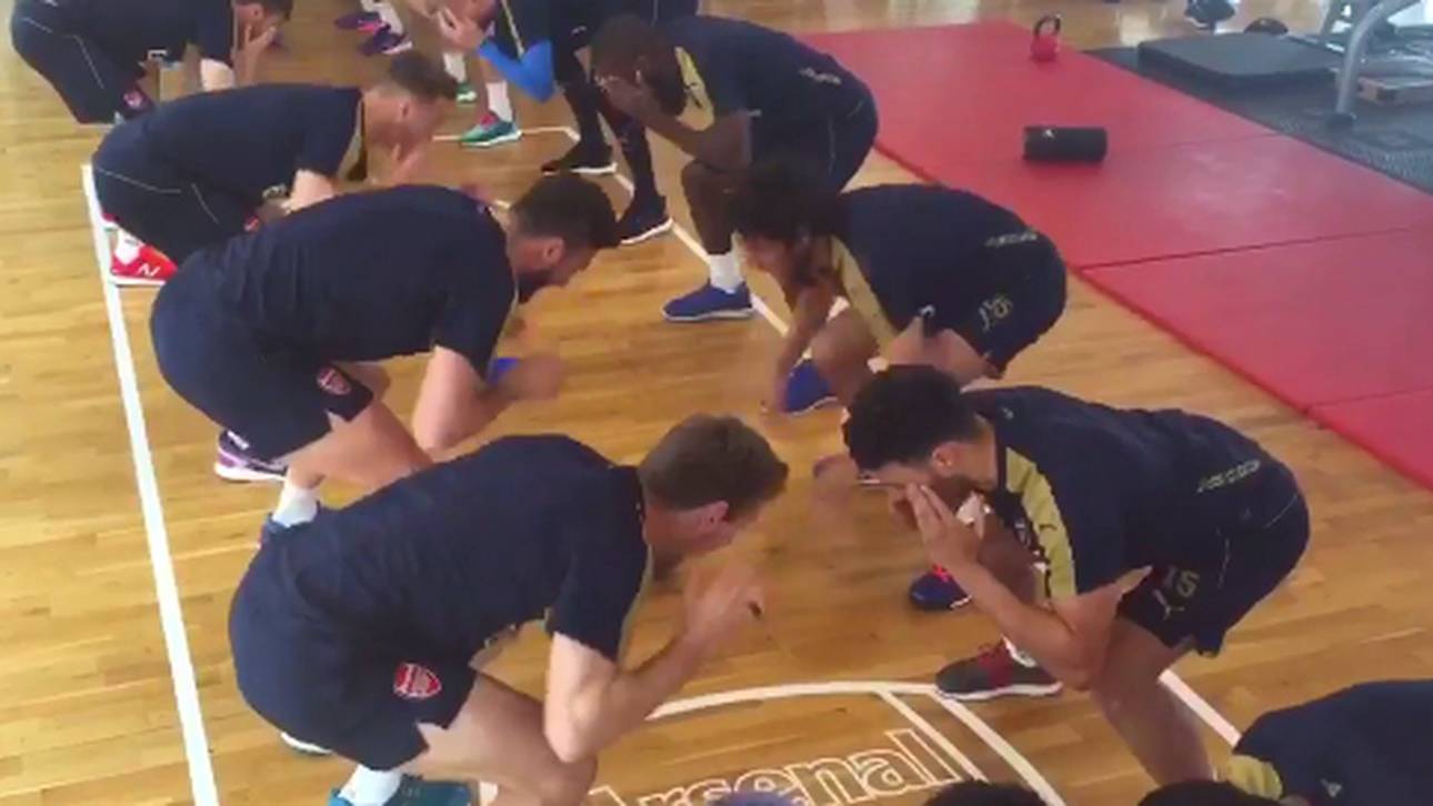 Monreal gewinnt irres Arsenal-Training