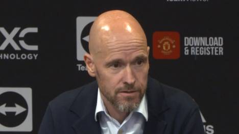 Manchester-United-Trainer Erik ten Hag spricht über die Saison der Red Devils und sieht die direkte Qualifikation für die Champions League als großen Erfolg. 