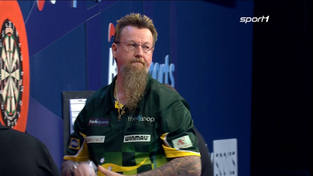 Grand Slam of Darts: Simon Whitlock besiegt Adam Hunt mit 10:6
