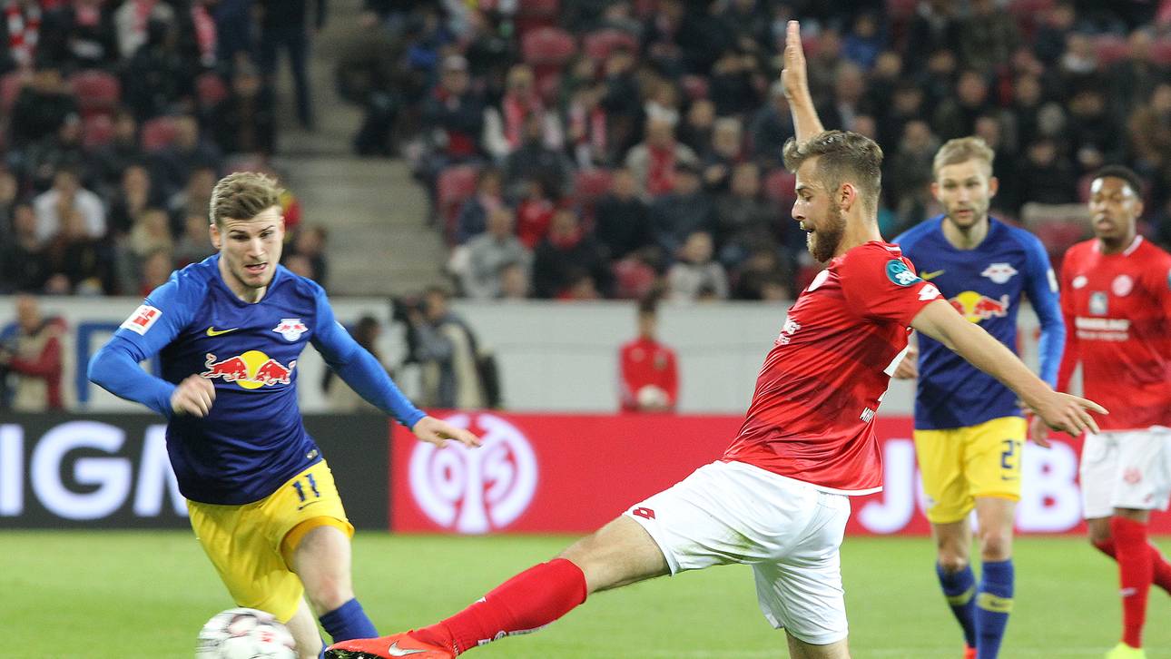 Leipzig verspielt Sieg in Mainz