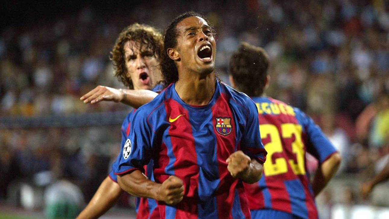 Mit Barcelona gewann Ronaldinho die Champions League und wurde Weltfußballer