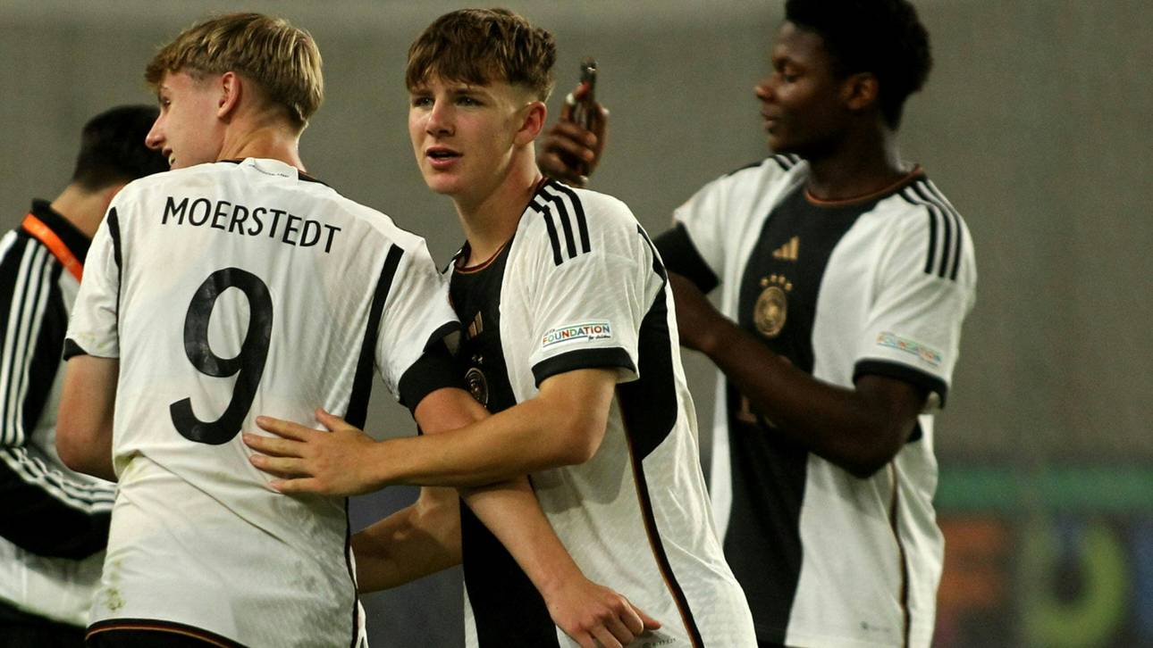 U17-WM: Deutschland gelingt Auftaktsieg