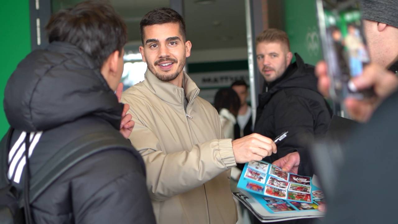 Hier kommt André Silva in Bremen an