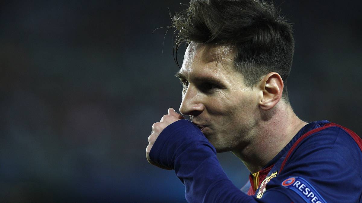 Auch Lionel Messi fehlt das nötige Glück...