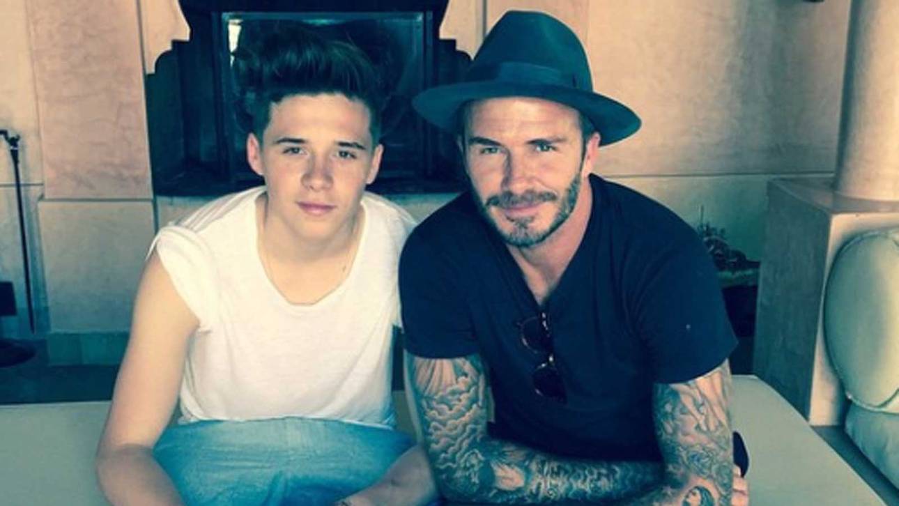 Brooklyn Beckham schrieb: "Happy Birthday, Dad"