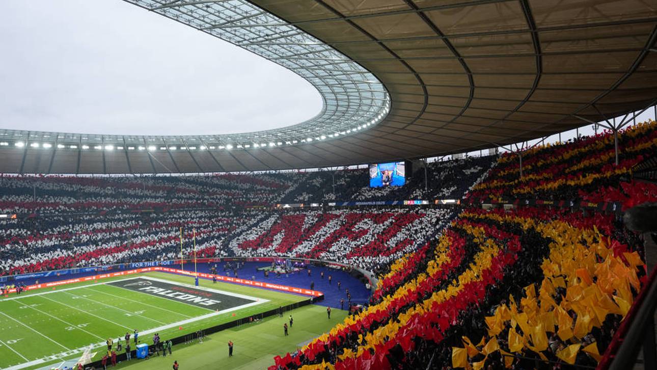 Vor dem NFL Berlin Game gab es eine gigantische Choreo