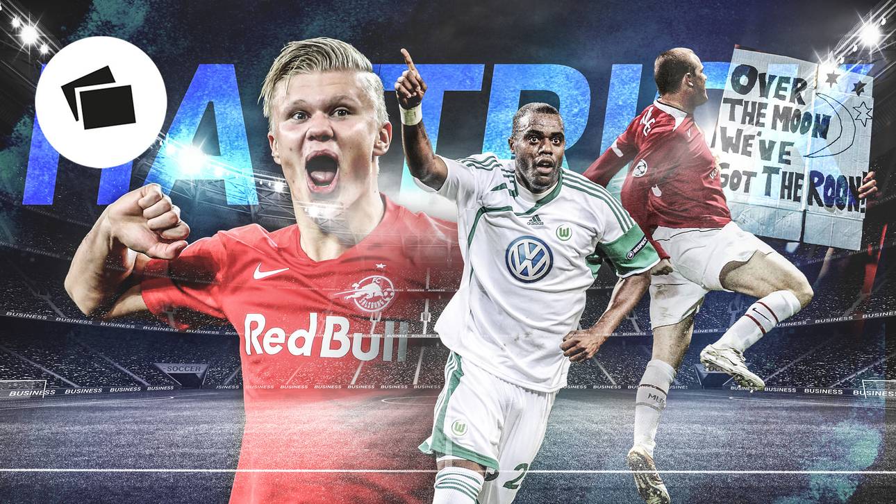 Wie Haland: Hattrick-Debüts der CL