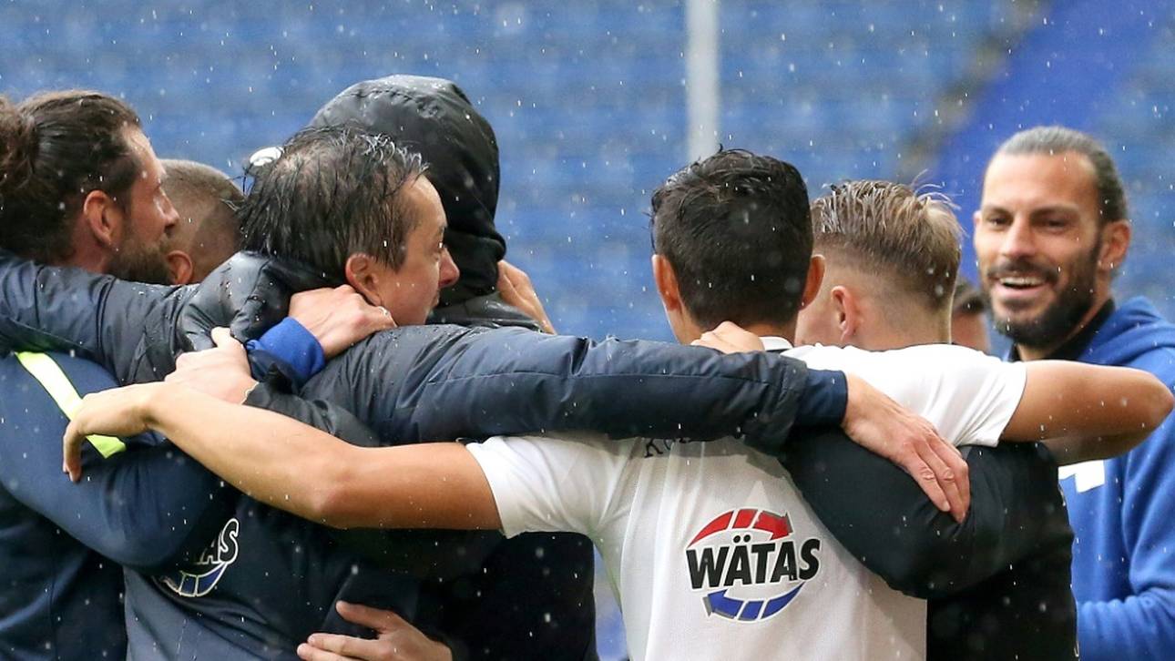 Remis im Jubiläumsspiel: Aue rettet Punkt gegen Hannover