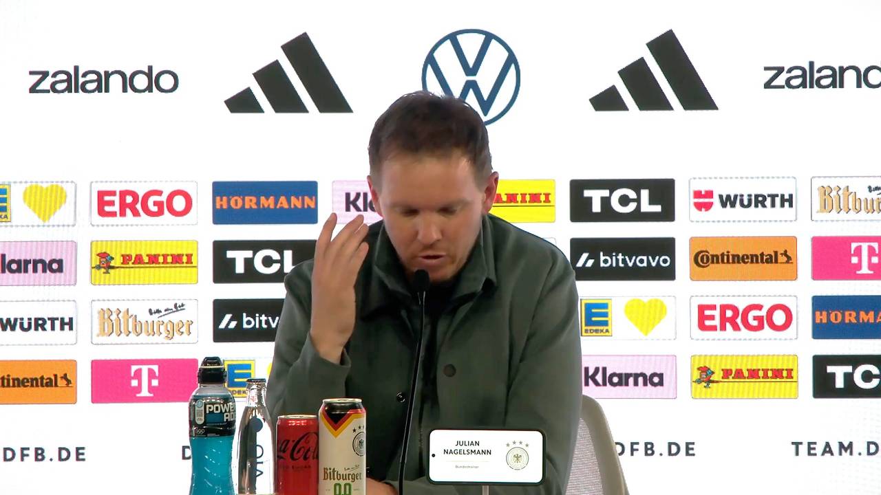 Nagelsmann gesteht Fehler ein