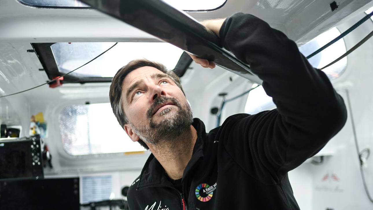 Deutscher Segler kentert