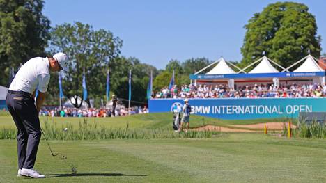 Haotong Li bei dem BMW International Open 2022 