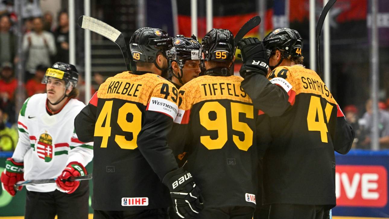 NHL-Star Stützle im Anflug: DEB-Team startet mit Pflichtsieg