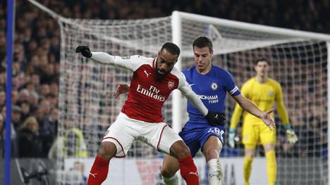 Der FC Arsenal erkämpfte ein torloses Remis im Halbfinal-Hinspiel beim FC Chelsea
