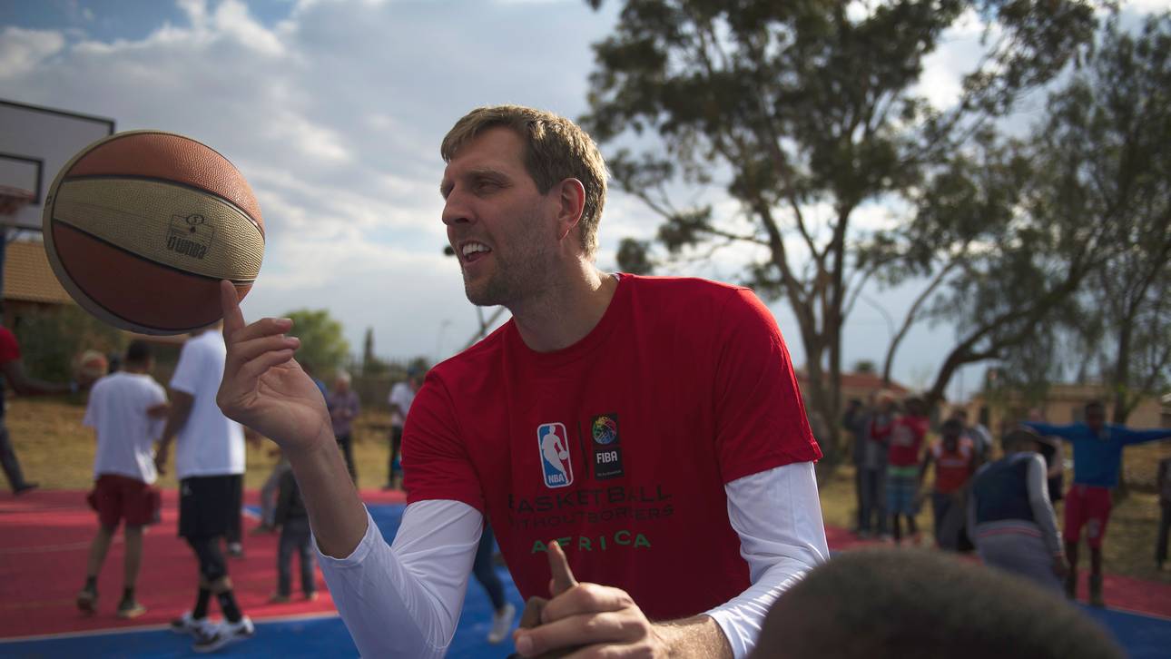 Team Nowitzki gewinnt Africa Game
