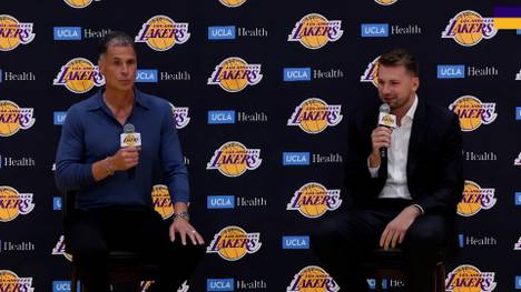 Lakers-Star Luka Doncic legte einen Monat lang den Basketball beiseite, um sich voll auf seine körperliche Verfassung zu konzentrieren, und nutzte die Off-Season für ein intensives Fitnessprogramm.