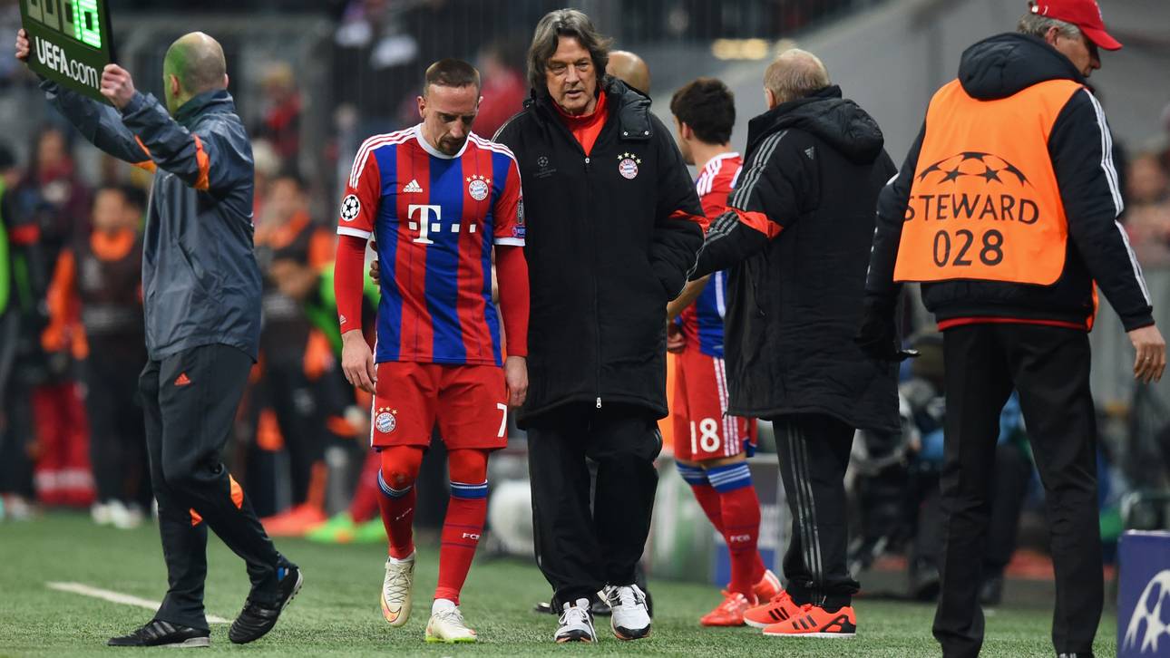 Robben und Ribery verletzt