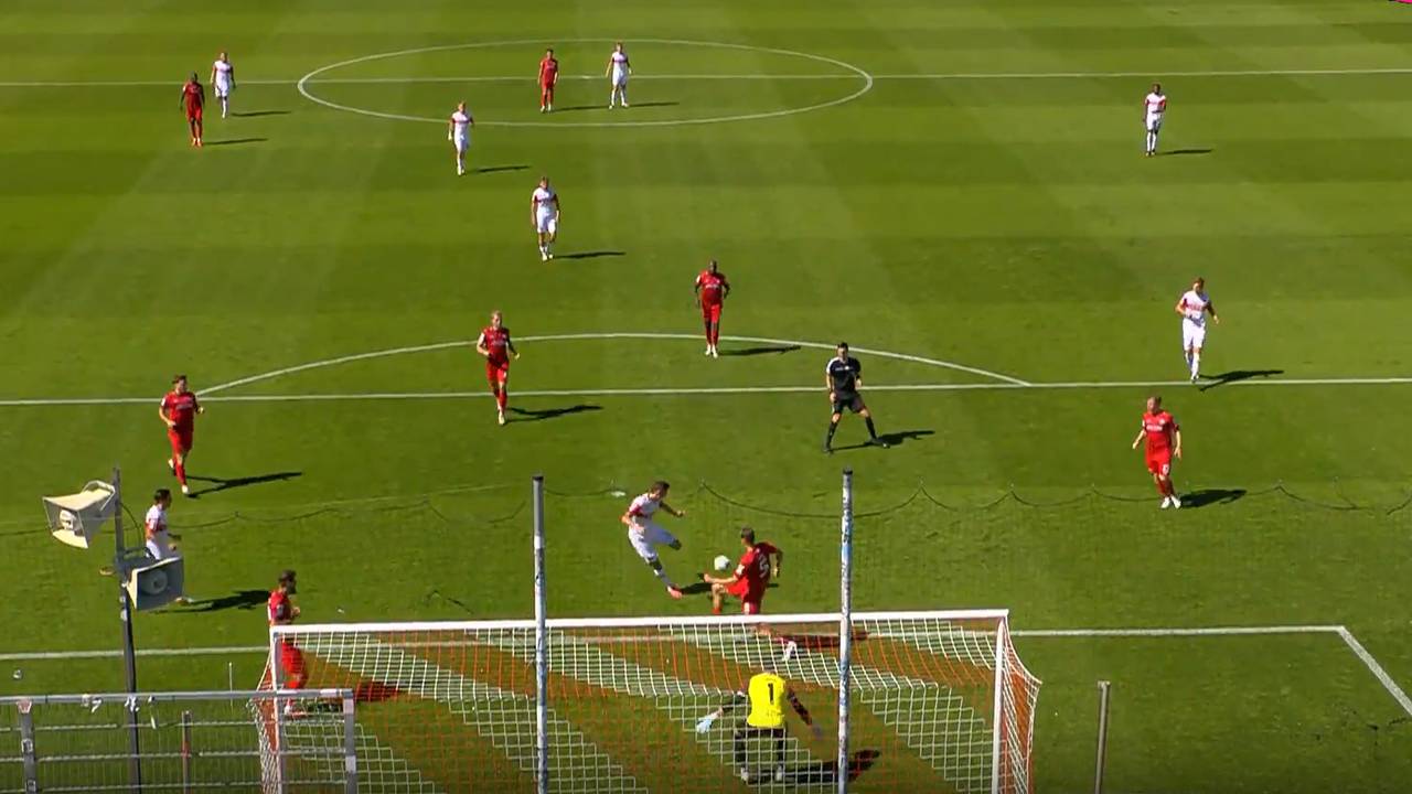 Würzburger Kickers - VfB Stuttgart II | Highlights der 3. Liga im Video