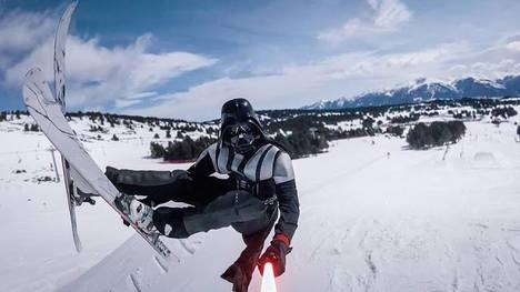 Darth Vader, Lichtschwerter, Stormtrooper und der Todesstern im Snowpark – Star Wars vs. Freeski