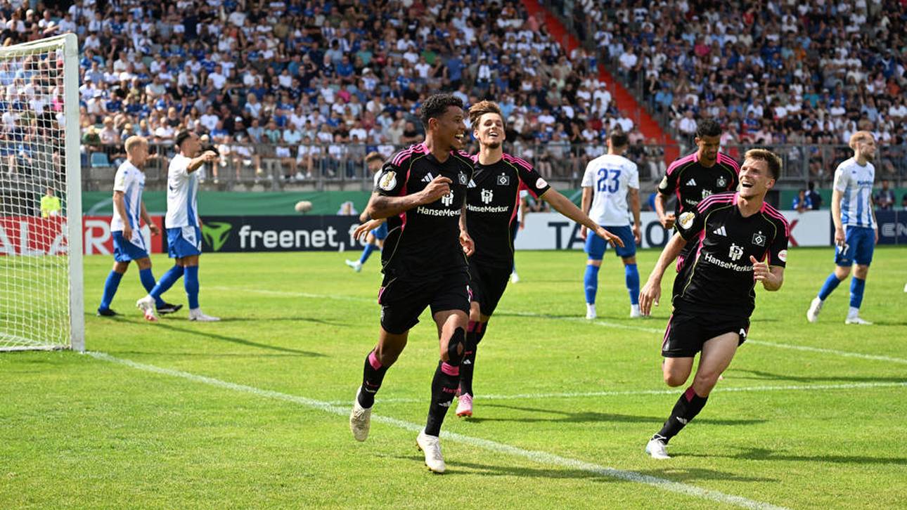 HSV verhindert Pokal-Blamage