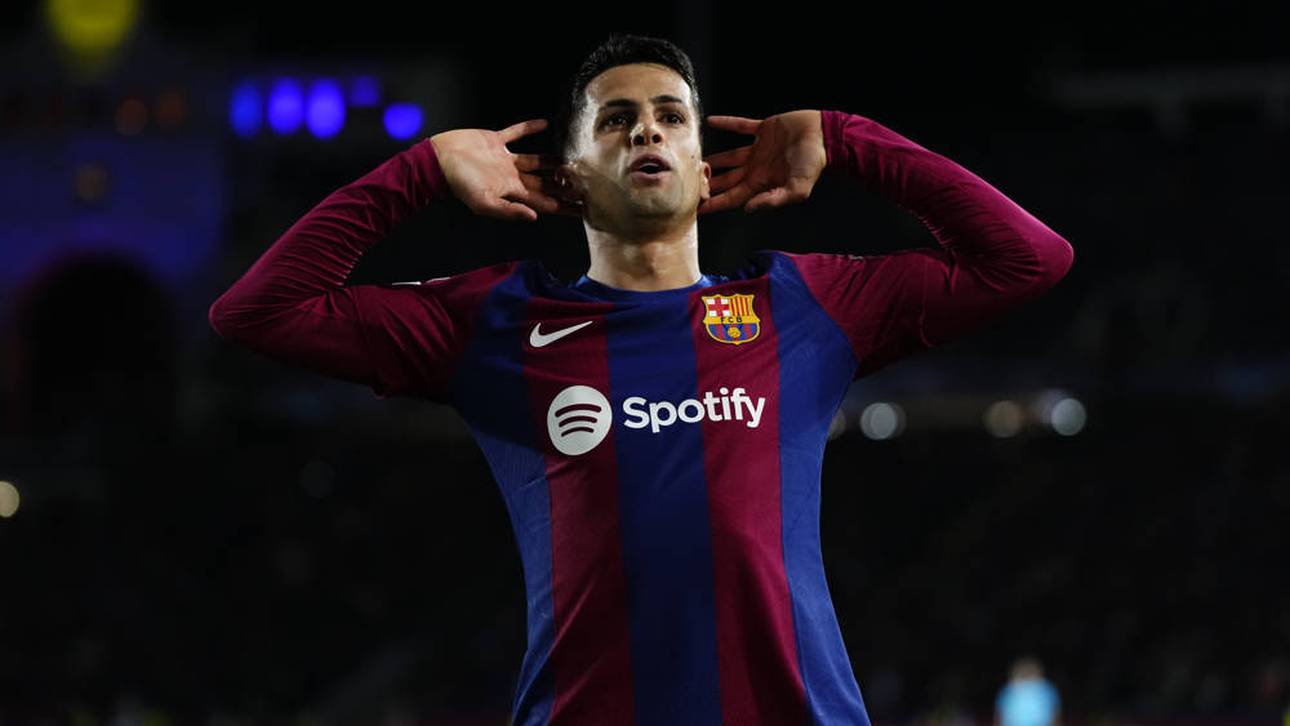 Joao Cancelo soll am Dienstag seinen Vertrag beim FC Barcelona unterzeichnen