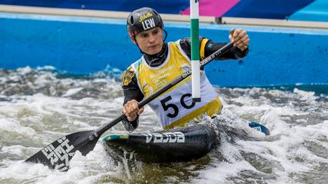 Gewinnt Gold im Kanuslalom: Elena Lilik 