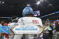 Die Arlington Renegades gewinnen die XFL-Championship. Im Finale gewinnen sie mir 35:26 gegen die DC Defenders. 