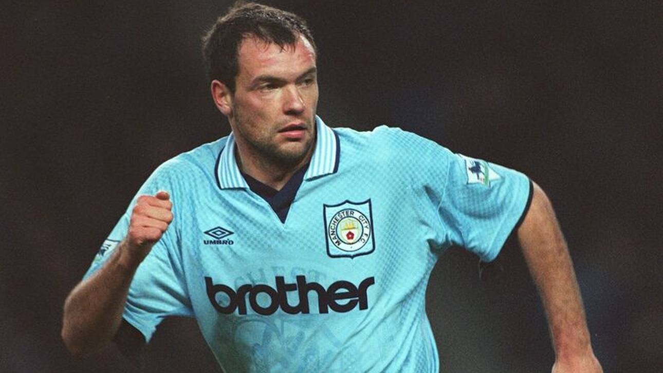 Uwe Rösler in seiner Zeit bei Manchester City