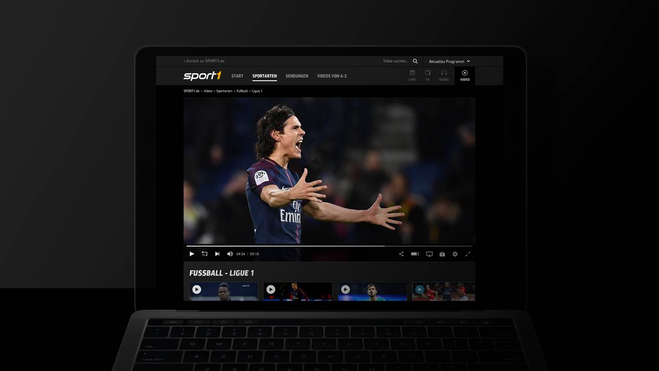 Die neue Video-Welt von SPORT1